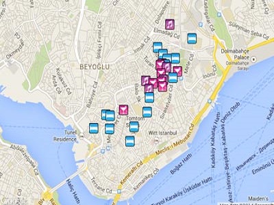 Turkey LGBT Map